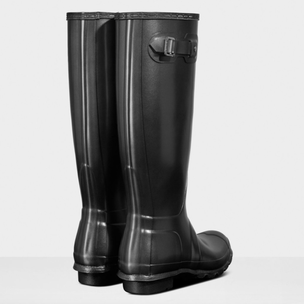 Hunter Women's Original Pearlized Tall Rain Boots - Picture 3 of 3
